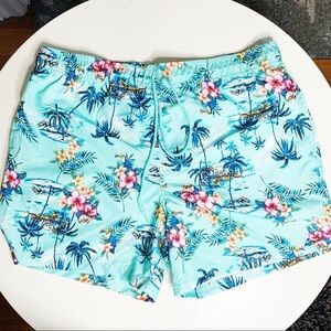 Jake Austin Men’s 6” Tropical Swim Trunks Size XXL